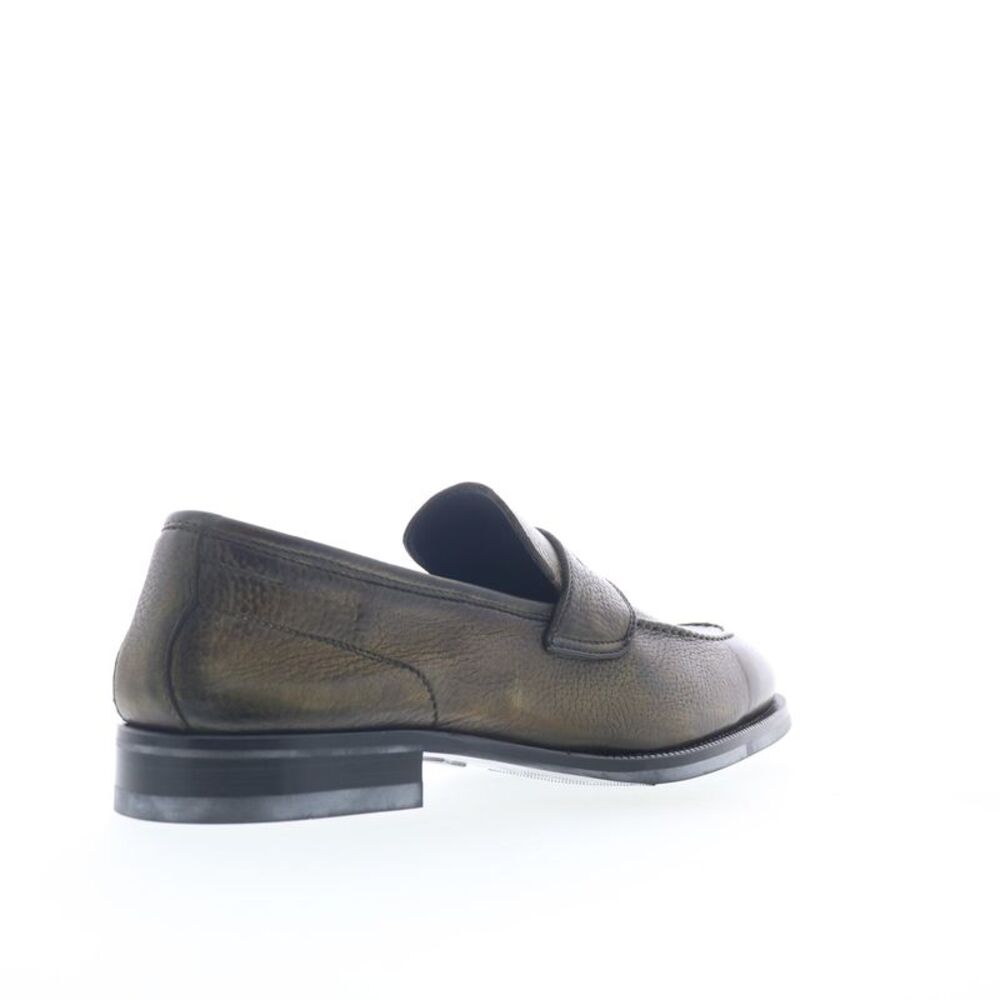 Di Bianco Mens Aviano Lined Calfskin Green Shoes (NWT) - Picture 7 of 7
